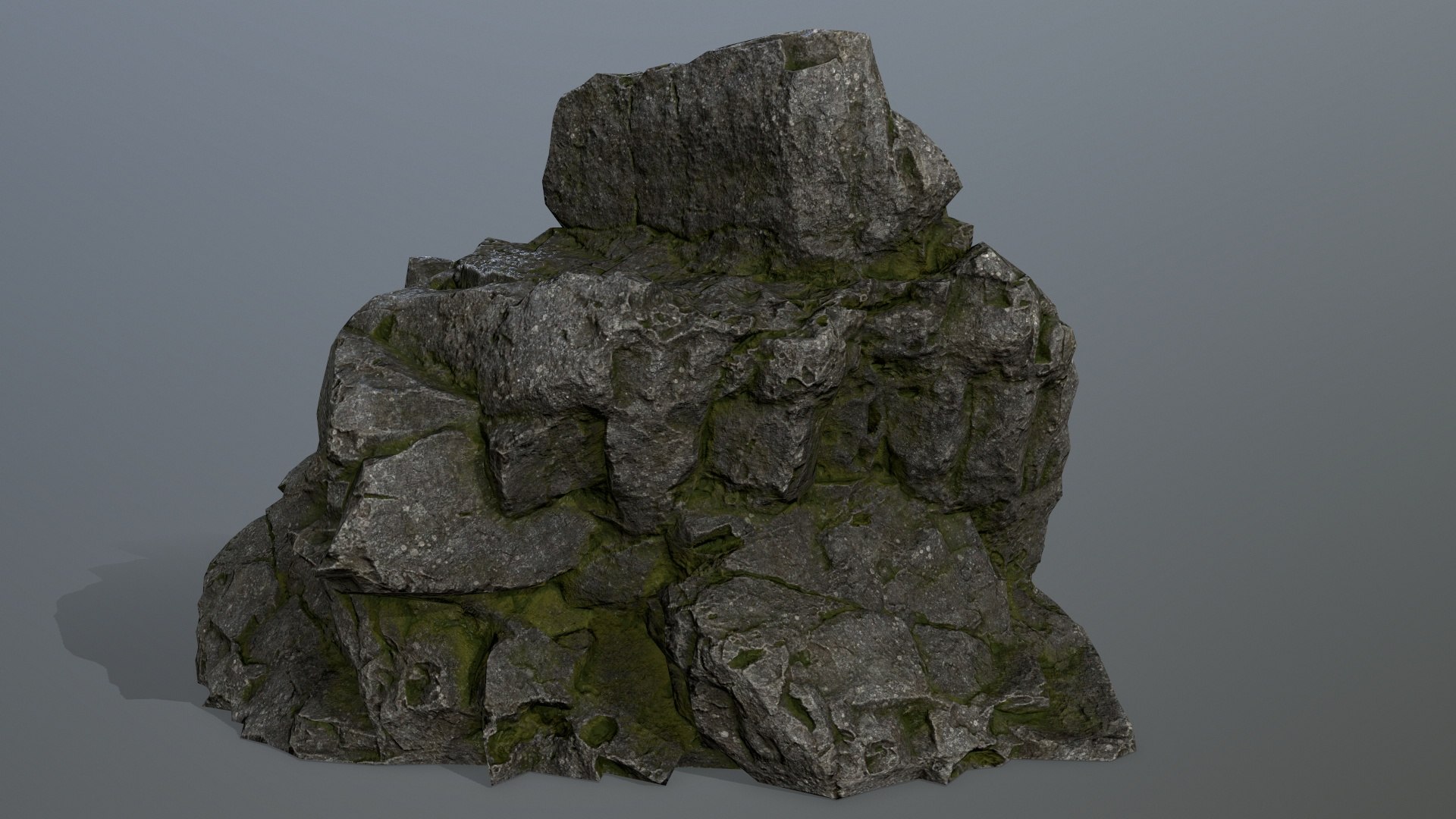 Rock Cliff 3D Model - TurboSquid 1413718