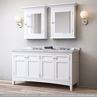 RH CARTWRIGHT DOUBLE VANITY