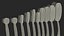Oval Makeup Foundation Brush Fur