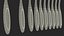 Oval Makeup Foundation Brush Fur