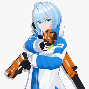 Ren - Original Anime Character 3D