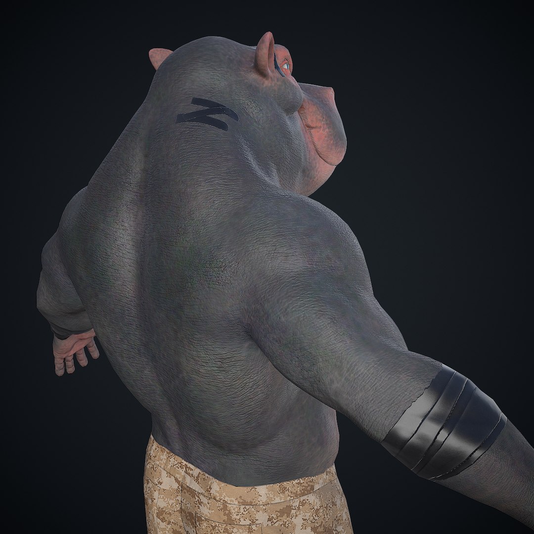 3D hippopotamus character model https://p.turbosquid.com/ts-thumb/T1/1eMcSt/GpUOS8PE/screenshot006/png/1589048254/1920x1080/fit_q87/5e8a9e33462c106d3d6d9c73968cb0fce96a27b4/screenshot006.jpg