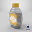 Empty Honey Bottle model