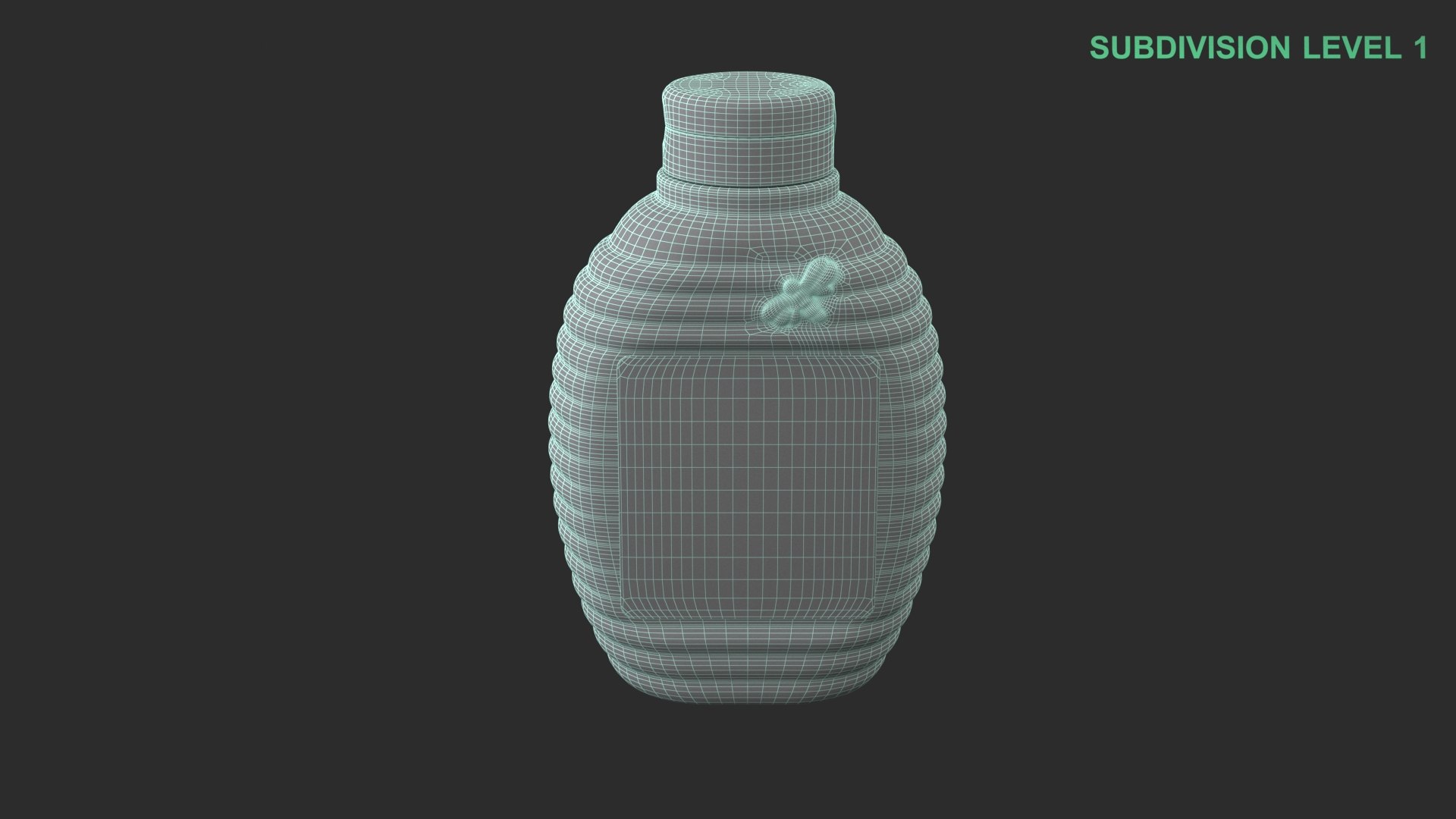 Empty Honey Bottle model https://p.turbosquid.com/ts-thumb/T1/3PUEnc/Mx/wireframe_0005/jpg/1740336908/1920x1080/fit_q87/fd1d7ee8ddb03bcef36457a22ec4d64890f48989/wireframe_0005.jpg