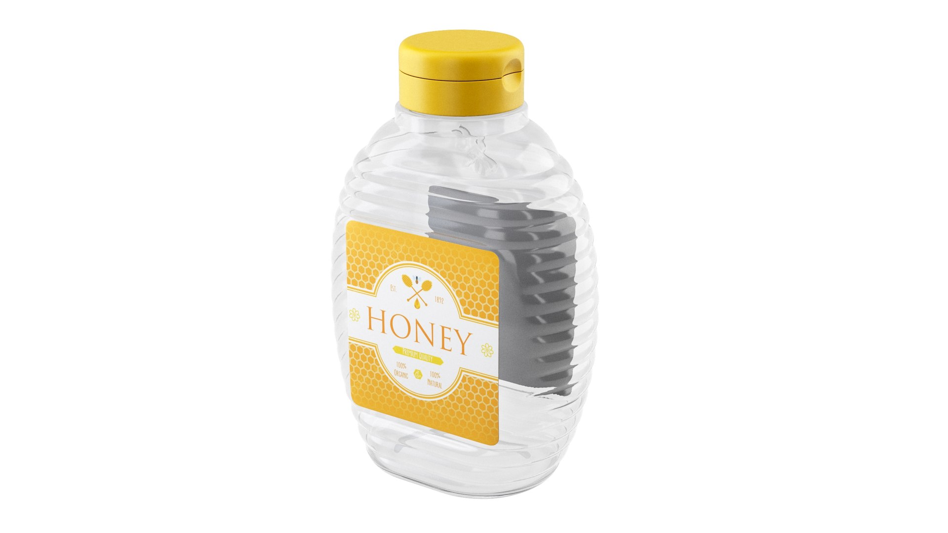 Empty Honey Bottle model https://p.turbosquid.com/ts-thumb/T1/3PUEnc/N4/honey_0017/jpg/1740336884/1920x1080/fit_q87/aa36eec0298aab372604c3b18d48d4b4e9db66b1/honey_0017.jpg