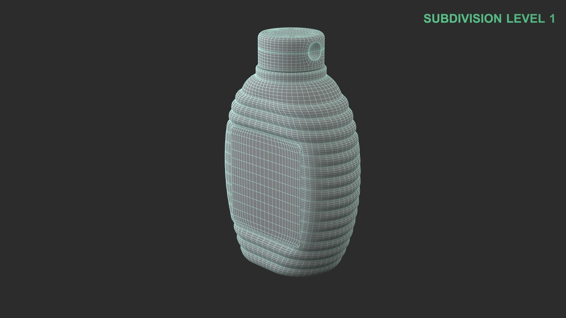 Empty Honey Bottle model https://p.turbosquid.com/ts-thumb/T1/3PUEnc/wD/wireframe_0006/jpg/1740336909/1920x1080/fit_q87/06cea5e3a6c10ccfb324d3e16599501a9b6267df/wireframe_0006.jpg