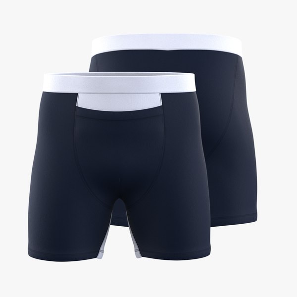 Fashion Design Underwear for Men Cotton Mens Boxer Briefs 3D model