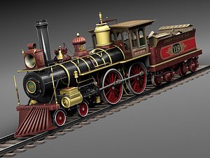 Union Pacific 119 Steam Train 1868