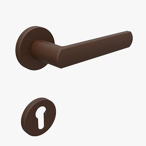3D Door Handle Modern Luce model