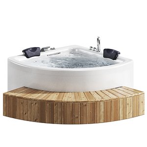 3D corner Jacuzzi 05