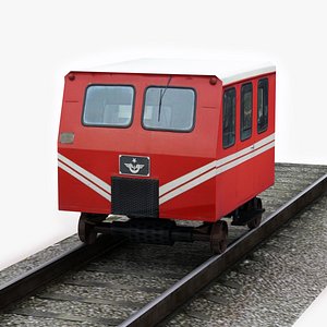 tcdd dresin car 3d model