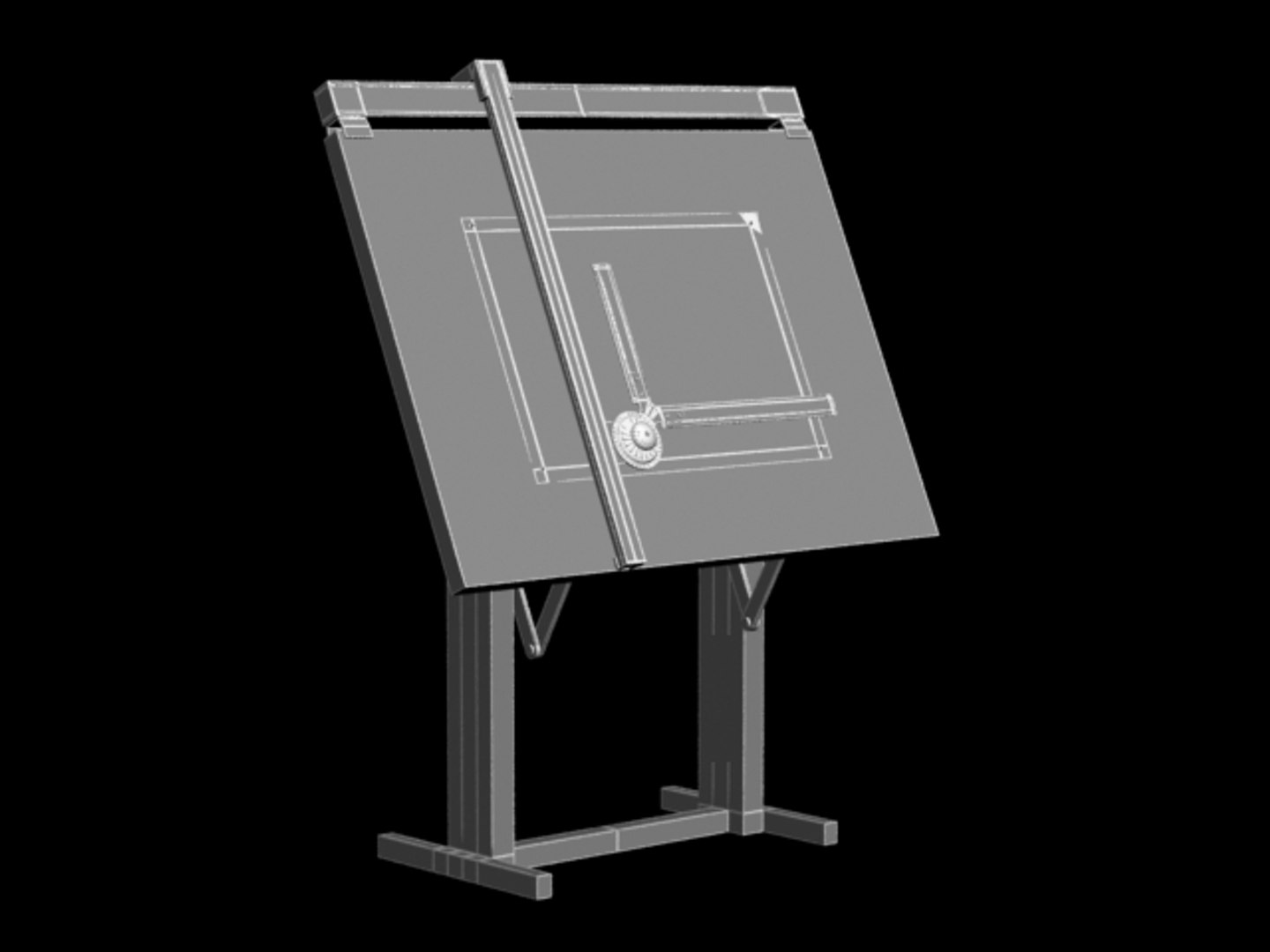 3d Model Drawing Board