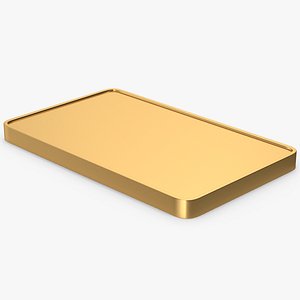 3D Gold Bar