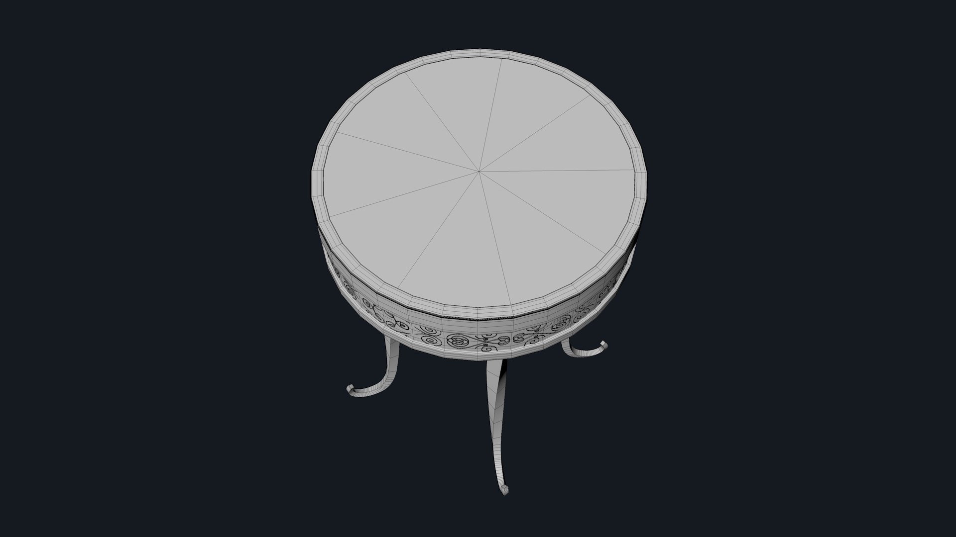 Side Table 3D Model - TurboSquid 1882323