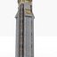 Château manoir tour 2 minaret phare maison détail low poly exotique perse église cathédrale vieux palais asile monument histoire classique vieux historique vintage architecture architectural Rome Russie religion merveille religieux mémorial