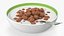 Palline di Cioccolato ai Cereali in Ciotola con Latte