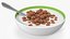 Palline di Cioccolato ai Cereali in Ciotola con Latte