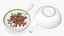 Palline di Cioccolato ai Cereali in Ciotola con Latte
