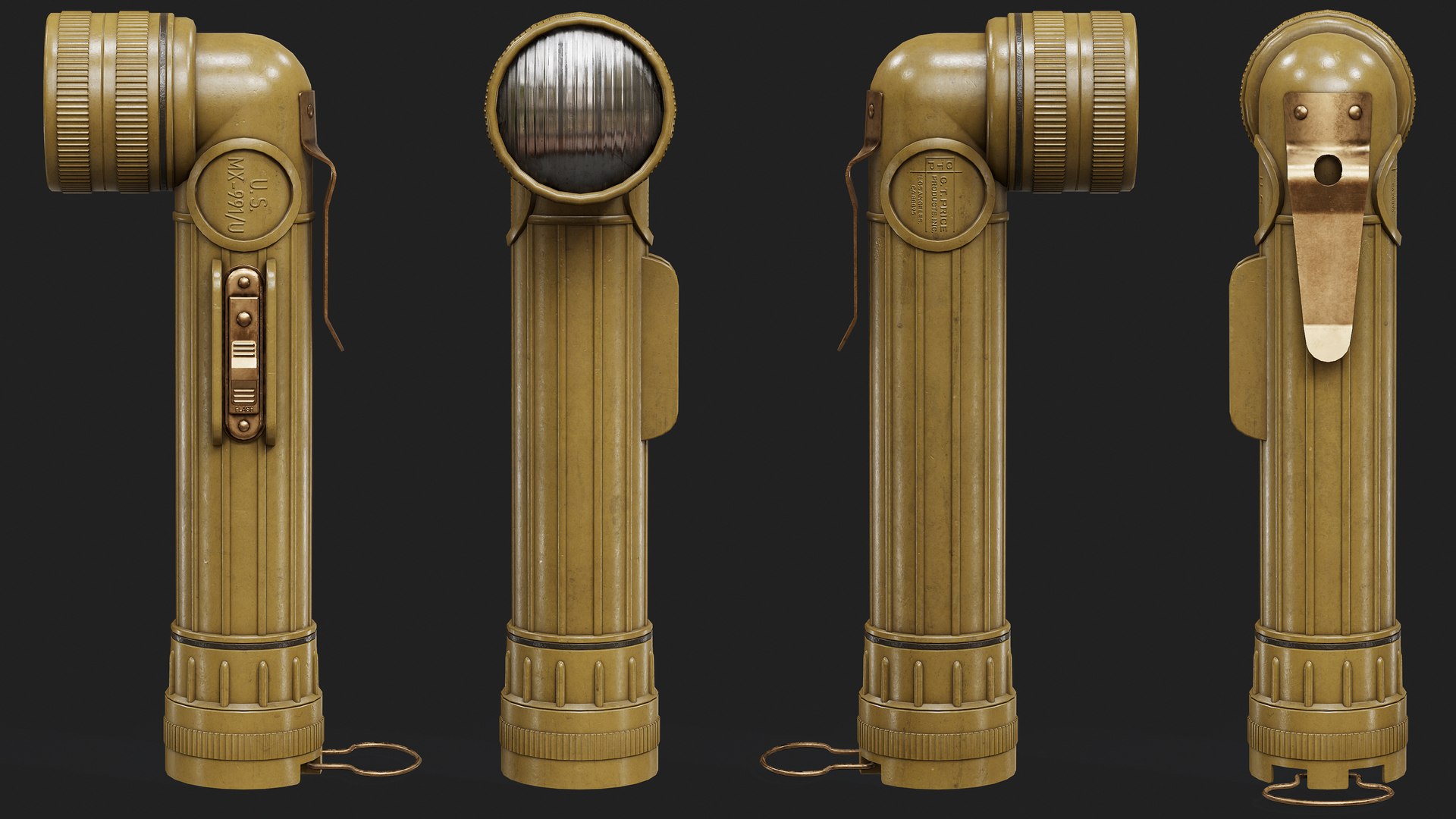 3D FlashLight 2 - TurboSquid 2091205