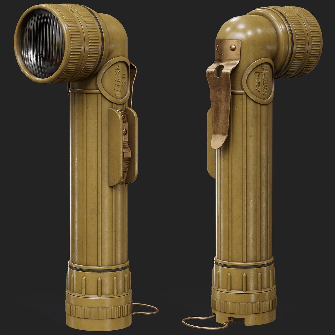 3D FlashLight 2 - TurboSquid 2091205