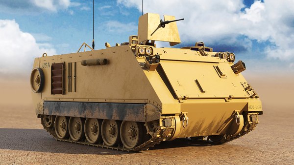 Armoured personnel carrier m113 model - TurboSquid 1223800