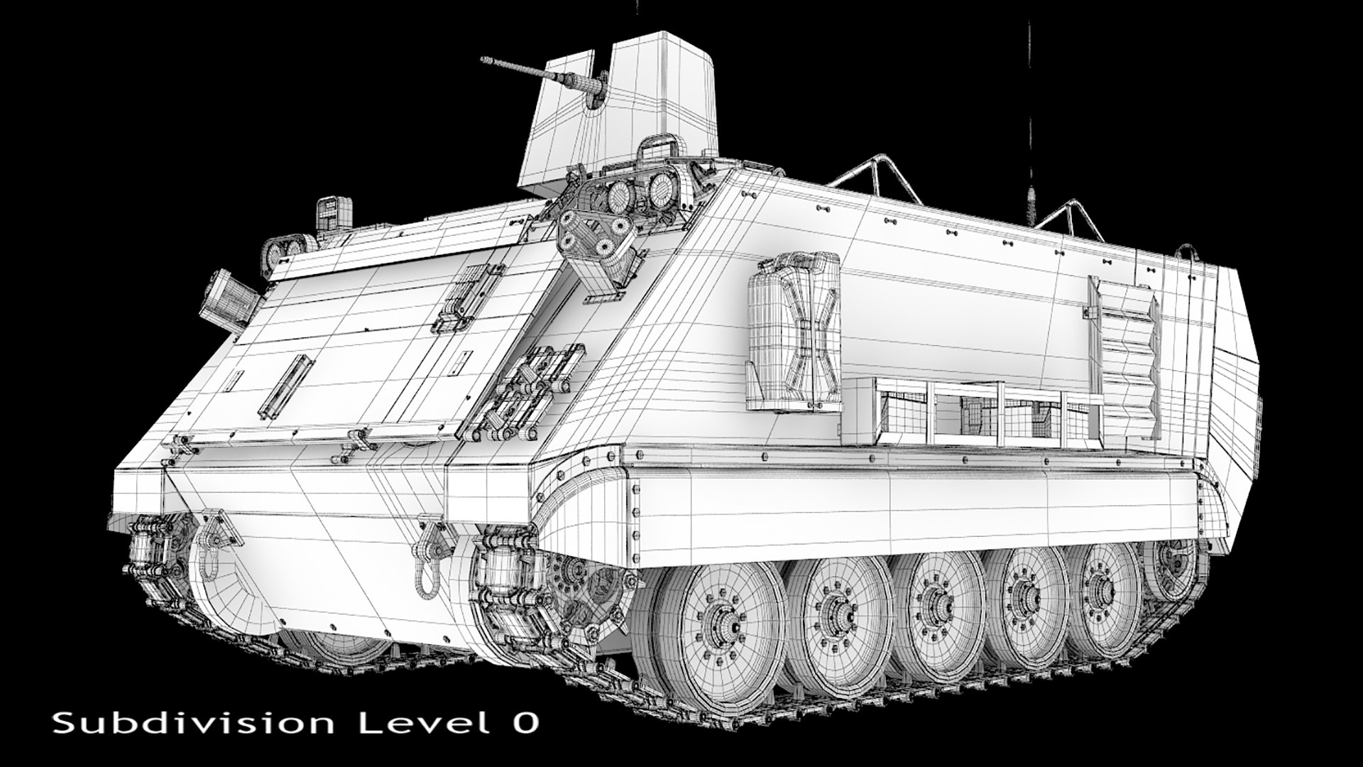 Armoured personnel carrier m113 model - TurboSquid 1223800