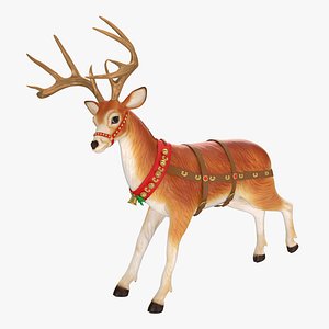 3D reindeer