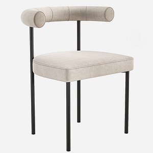 3D simon james kashmir chair model