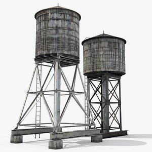 Rooftop Water Towers