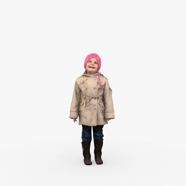 Peaple 3D Scan Lilly1 3D model