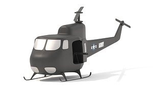 Bell UH-1 Huey toy 3D