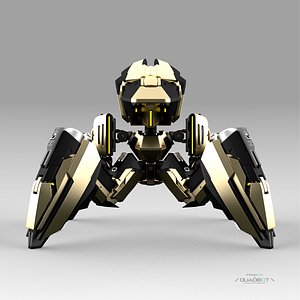 robot quadbot 212f 3D model