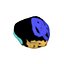Kolorowa maska na twarz Monster 3D
