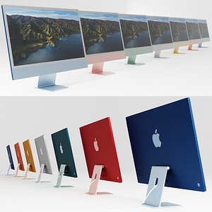 Apple 2021 iMac 24 inch all colors
