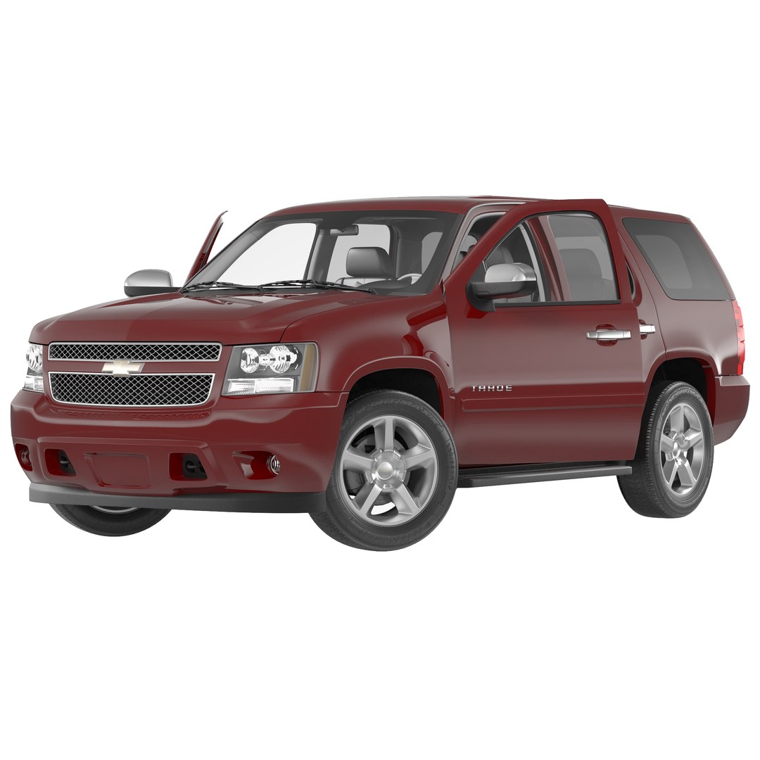 Chevrolet Tahoe 2015 Rigged 3D model preview