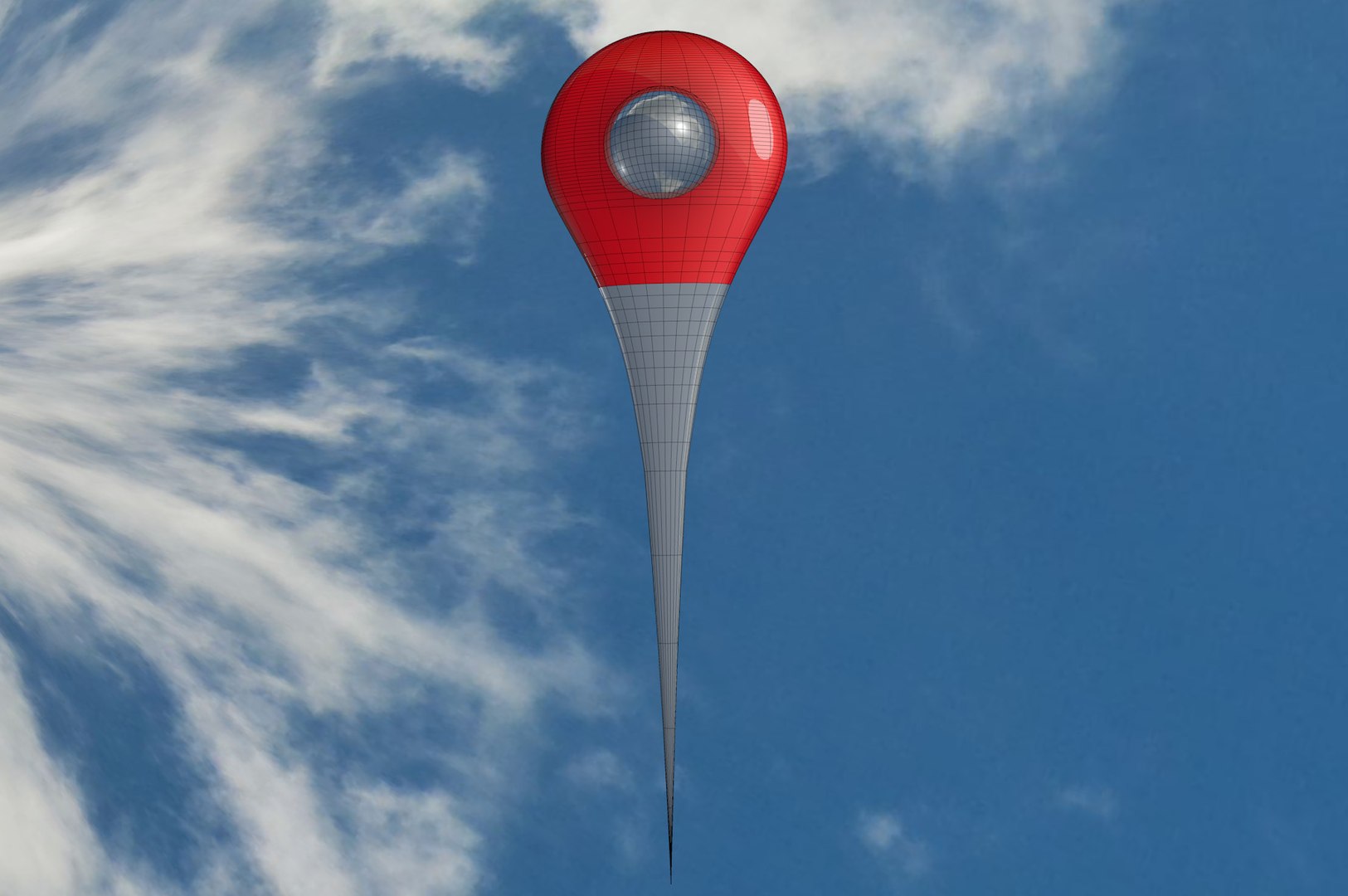 3d Location Pin Model