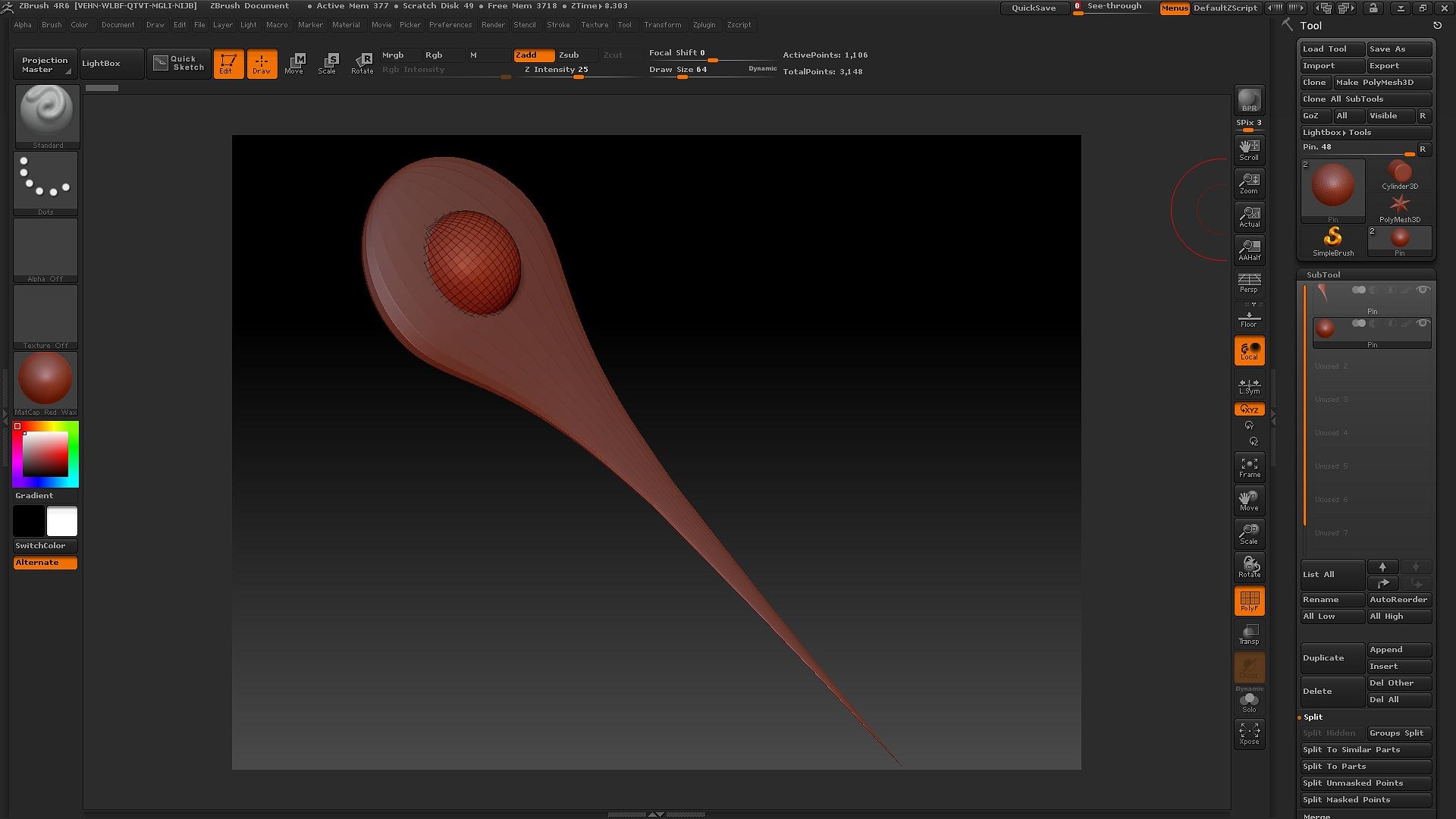 3d Location Pin Model