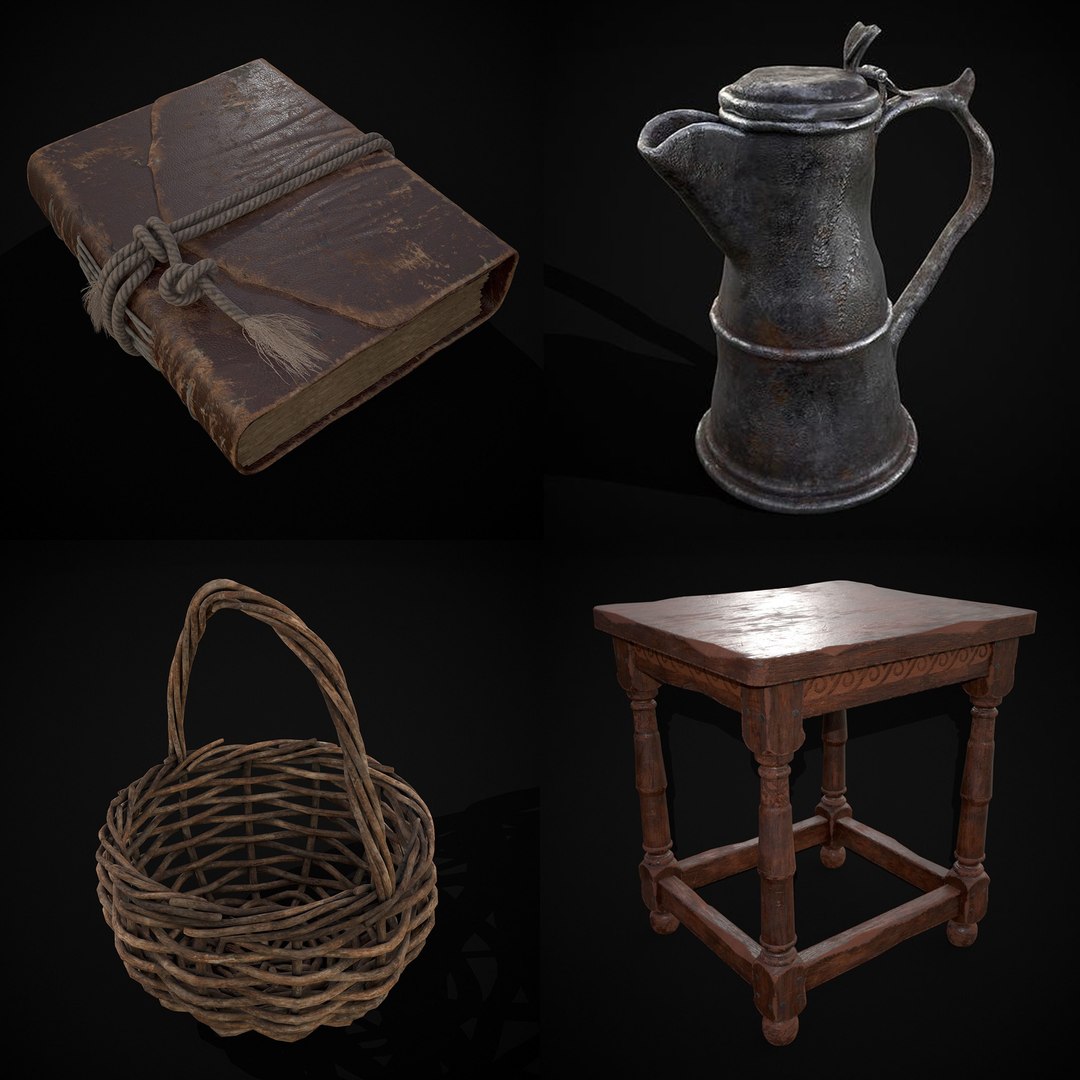 Medieval Prop Mix Thirty Three 3D model https://p.turbosquid.com/ts-thumb/T2/8azMF9/Tz/ropetiedleatherboundbook3dmodel3639d92b5bcopy/jpg/1677699449/1920x1080/fit_q87/d8f403f43508508feafb26ceda2270fd528667ba/ropetiedleatherboundbook3dmodel3639d92b5bcopy.jpg