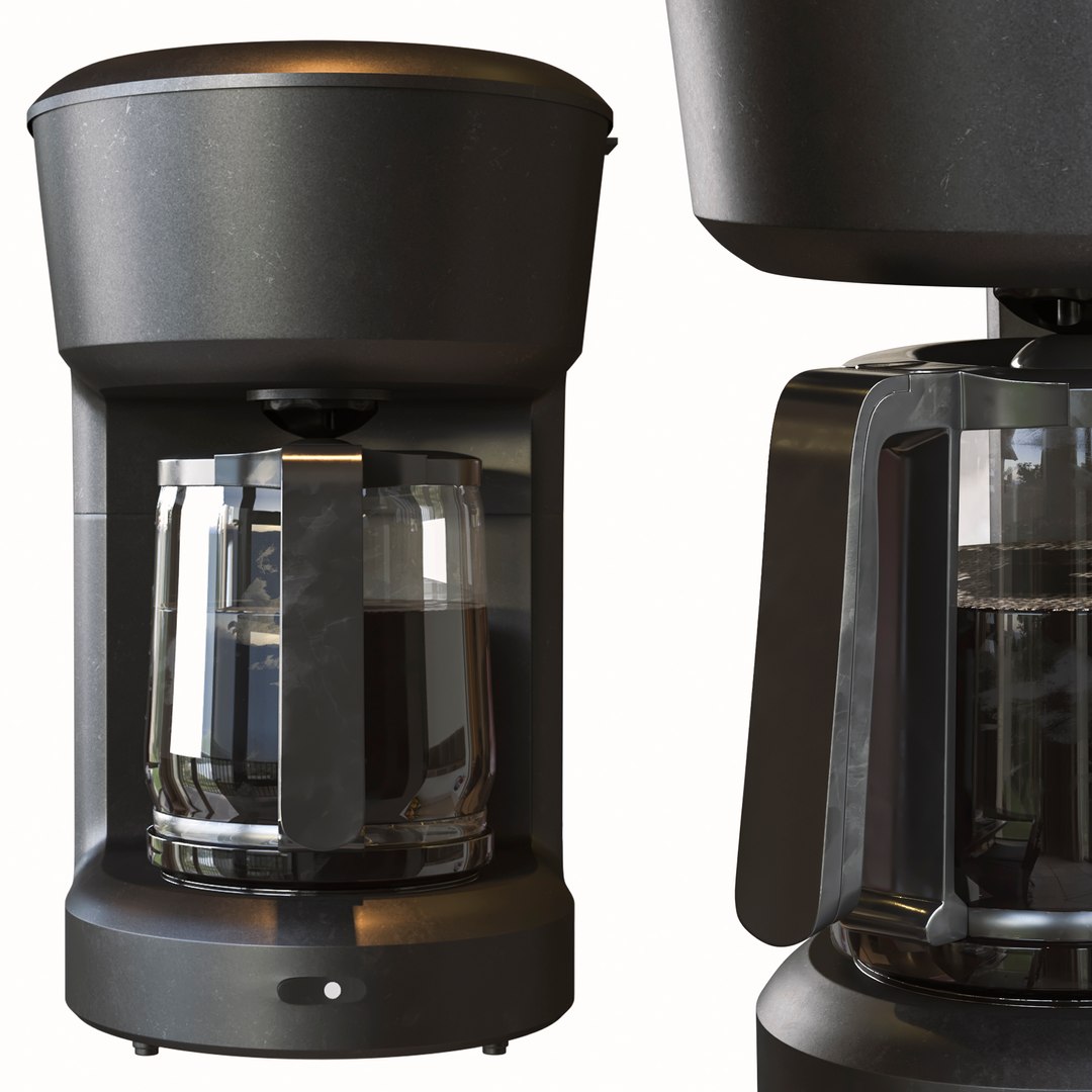 Set Of Mr Coffee Machine Model TurboSquid 1987219