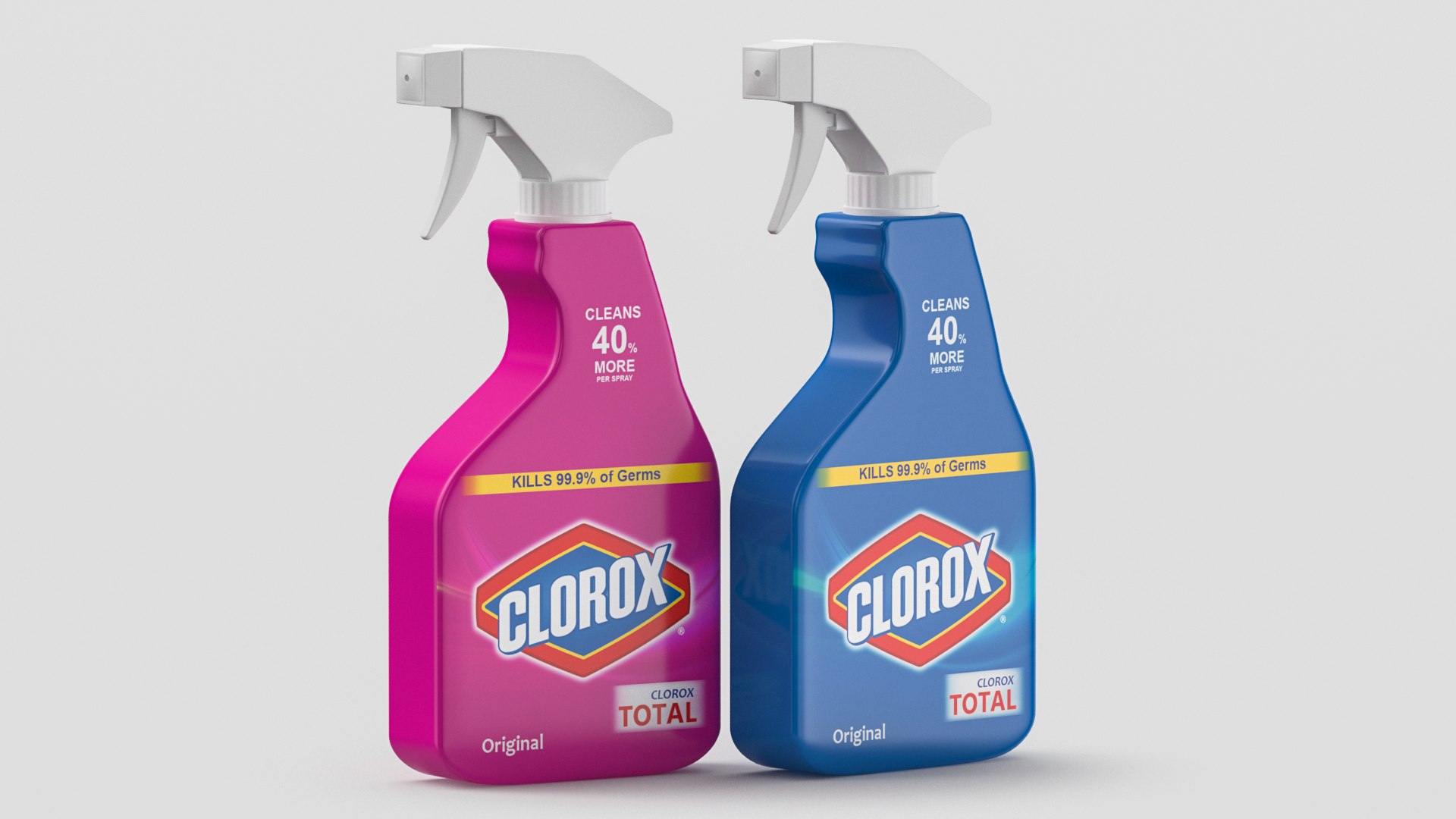 3D Clorox Spray Bottle Model - TurboSquid 1584126