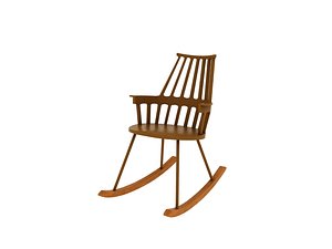 3d model kartell comback chair