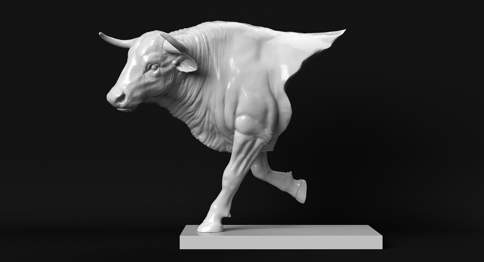 Bull Torso Model - TurboSquid 1755512