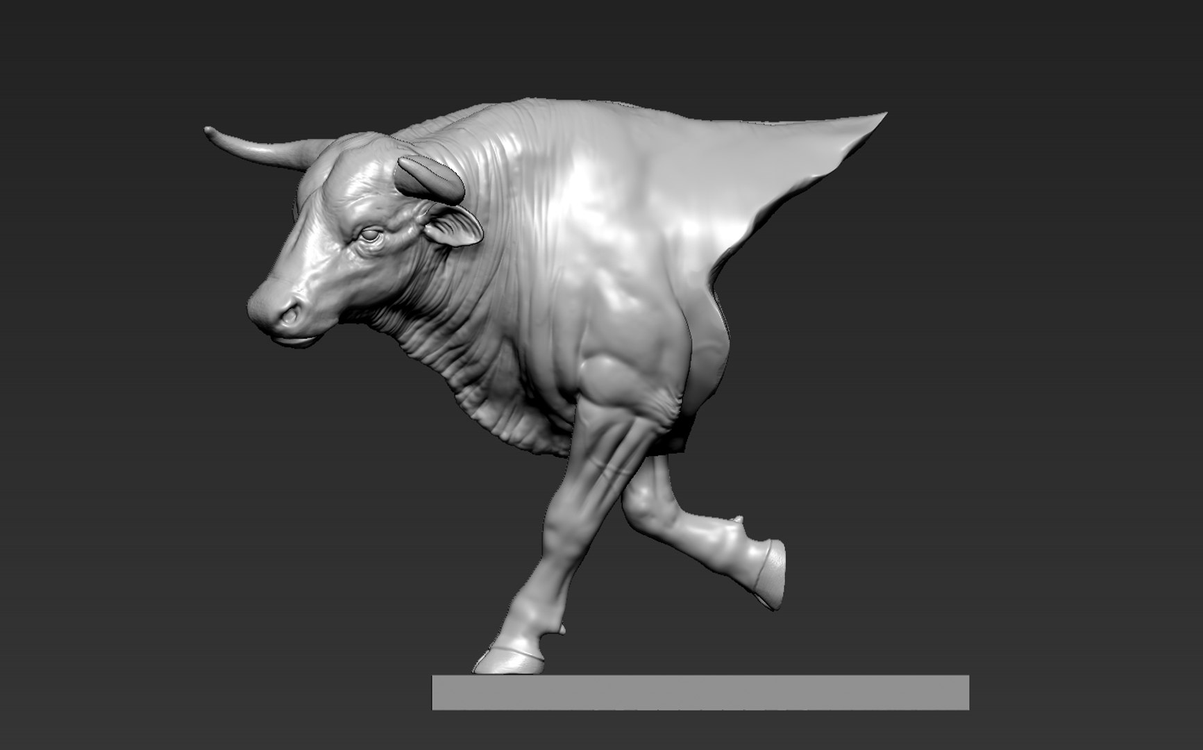 Bull Torso Model - TurboSquid 1755512