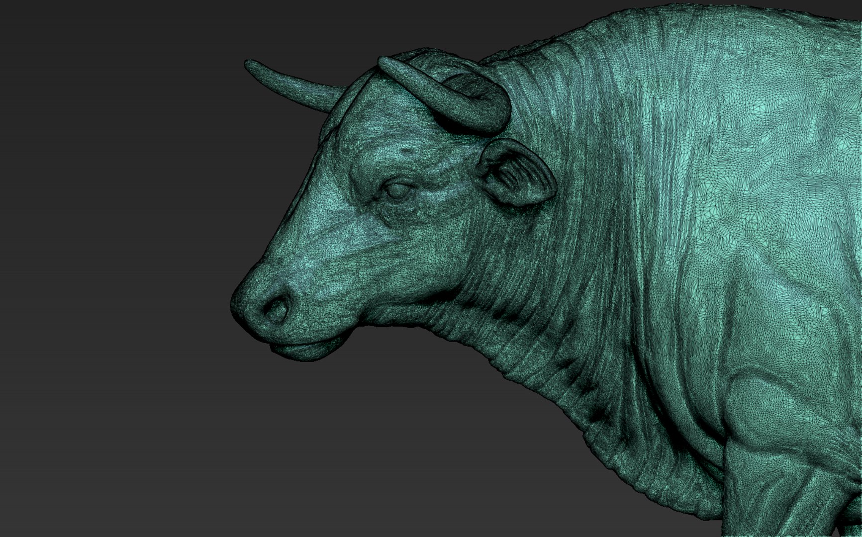 Bull Torso Model - TurboSquid 1755512