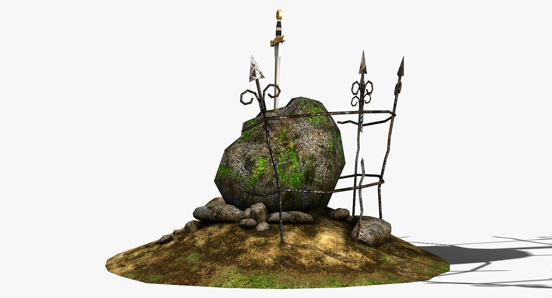 Excalibur Model - TurboSquid 1224209