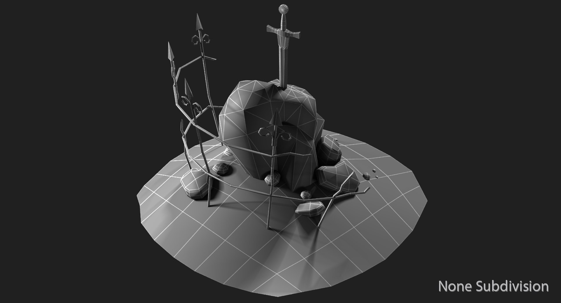 Excalibur Model - TurboSquid 1224209
