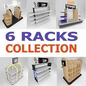 Collection of retail gondolas