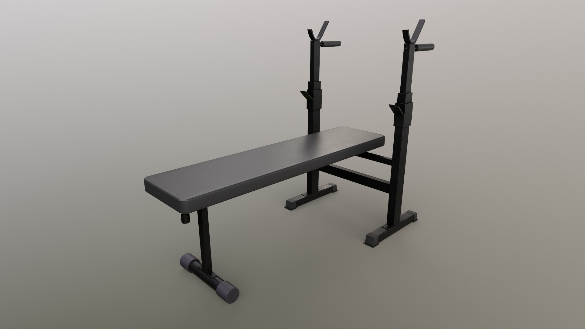 PBR Incline Decline Chest Bench Press 3D Model - TurboSquid 1805501