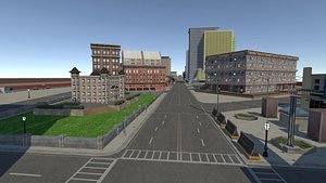 City Environment 3D model