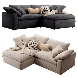 Cloud Modular Compact Chaise Sectional model